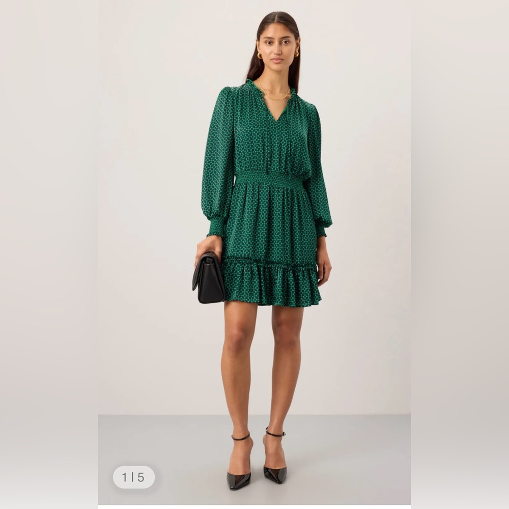 CeCe Emerald Long Sleeve Dress
